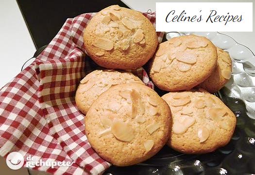 Butter cookies with orange and almond