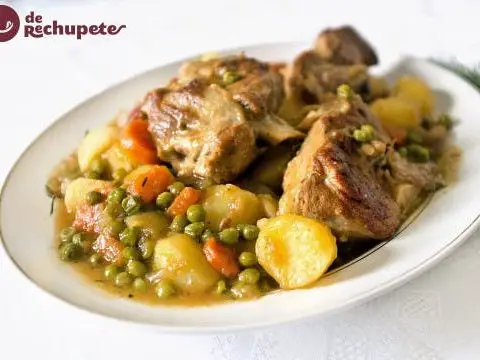 Lamb stew with potatoes
