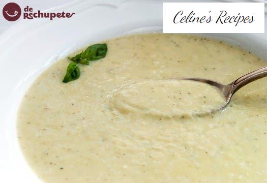 Leek and zucchini cream