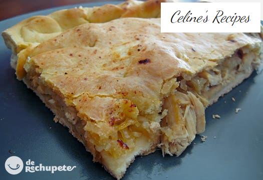 Galician breaded tuna and tomato empanada