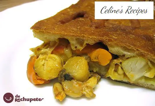 Galician Zamburiñas empanada