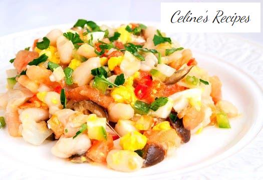 Empedrat. White Bean Salad
