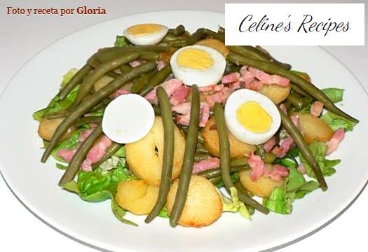 Belgian salad "Liégeoise o Liegosie"