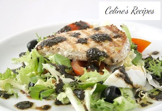 Nice salad or Salade Niçoise