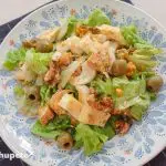 Chicken and pineapple salad