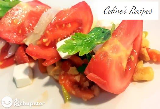 Tomato and mozzarella salad