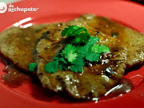Veal escalopes with balsamic vinegar