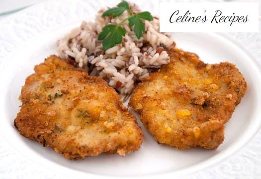 Crispy breaded steaks