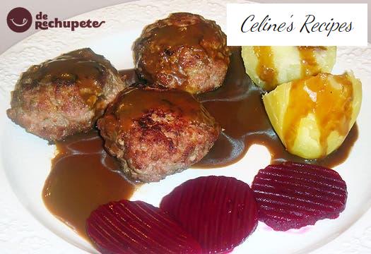 Danish frikadelas or Frikadeller “Chef Andersen”