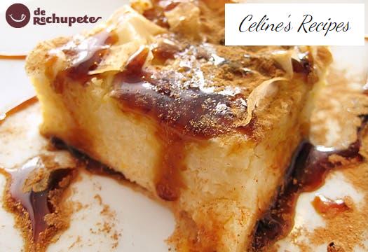 Galaktoboureko or Greek milk cake