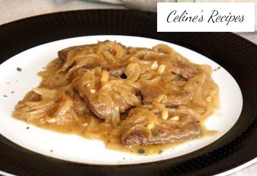 Liver with onions