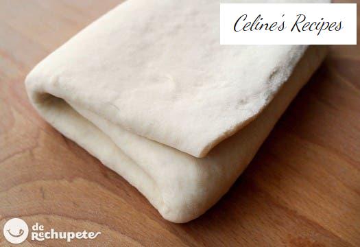 Homemade puff pastry