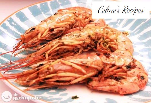 Cognac prawns