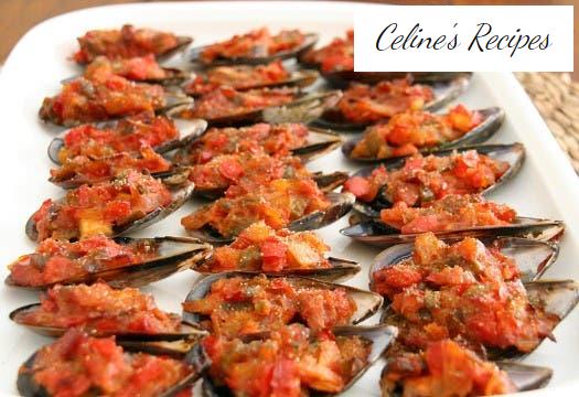 Baked Mussels