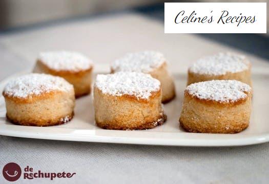 Homemade snowdrops. Christmas recipe