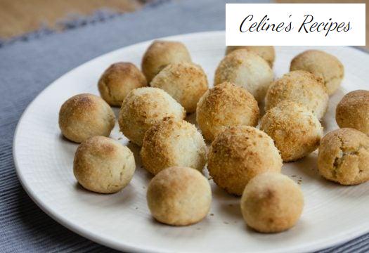 Coconut and coffee panellets