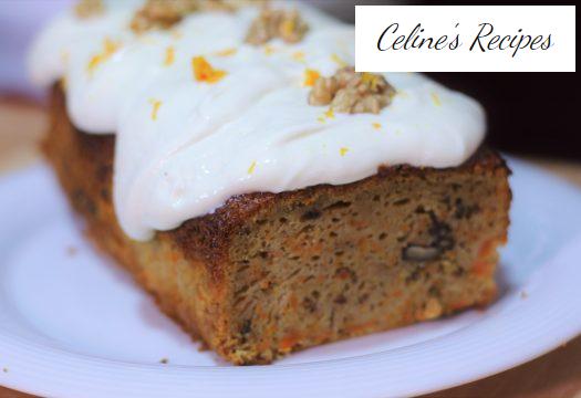 Carrot, orange and ginger cake