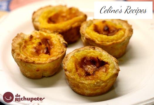 Belem cakes (Pastéis de Belem). Portuguese traditional recipe