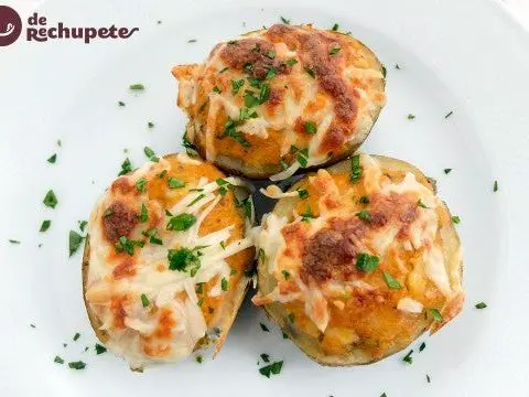 Tuna Stuffed Potatoes