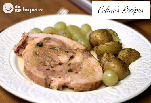 Christmas stuffed turkey with cava and citrus