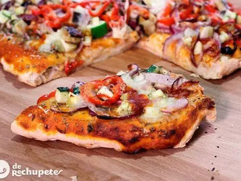Vegetable pizza. How to make homemade pizza with vegetables
