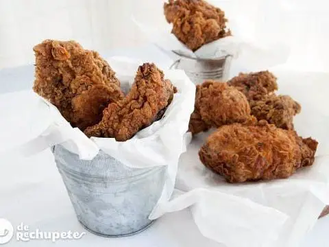 KFC fried chicken. Crispy chicken