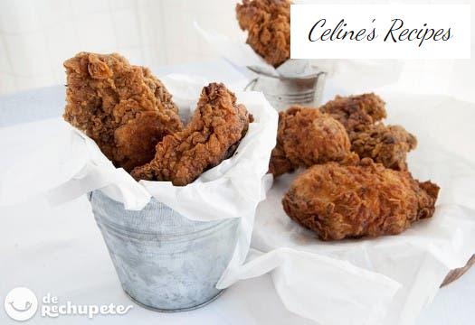 KFC fried chicken. Crispy chicken