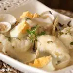 Fabes with Clams. Asturian recipe
