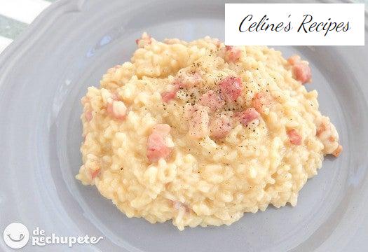 Risotto a la carbonara