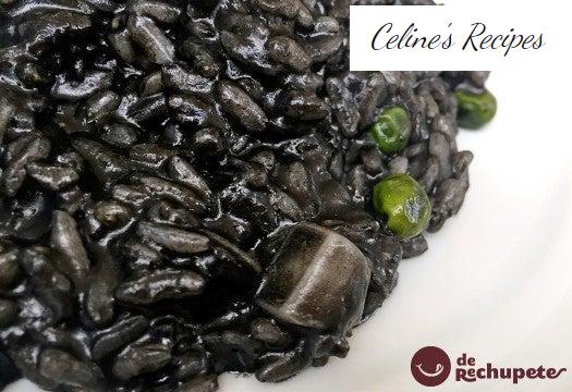 Black risotto with cuttlefish
