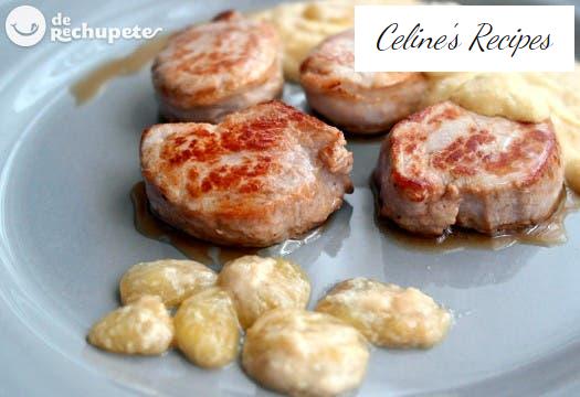 Pork tenderloin with grape sauce