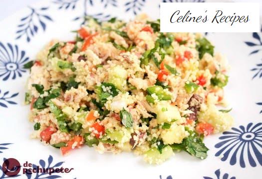 Tabouleh with tuna