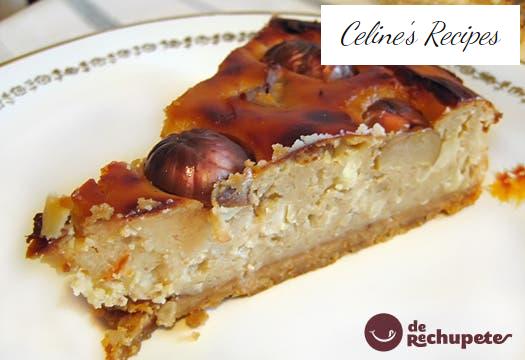 Chestnut and almond tart "Lucrecia"