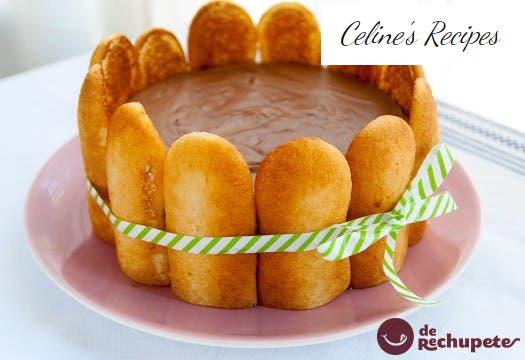 Chocolate charlotte cake