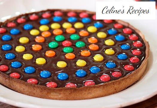 Chocolate cake. French dessert