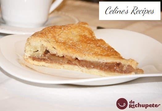 English apple tart. Apple pie