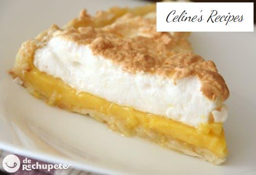 Orange and meringue pie