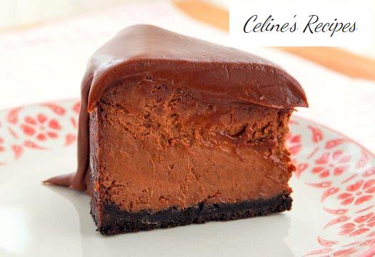 Cheesecake or cheesecake with chocolate