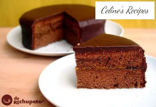 Chocolate Sacher cake