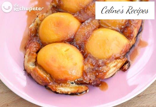 Peach Tatin Cake