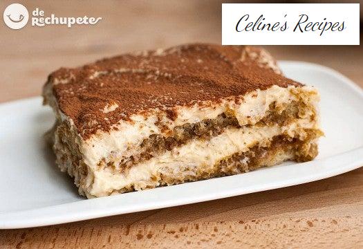 Tiramisu. Italian recipe