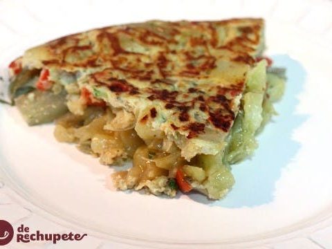 How to prepare a vegetable or vegetable omelette