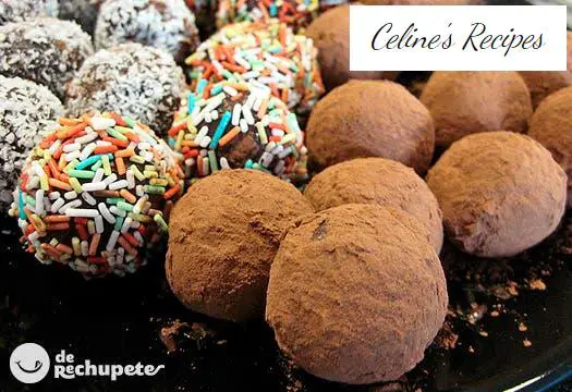 Easy truffles and chocolate bonbons