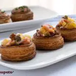 Stuffed puff pastry vololovans. 4 ideas to succeed