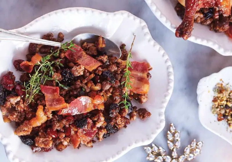 Maple Syrup Raisin Beef Turkey Stuffing