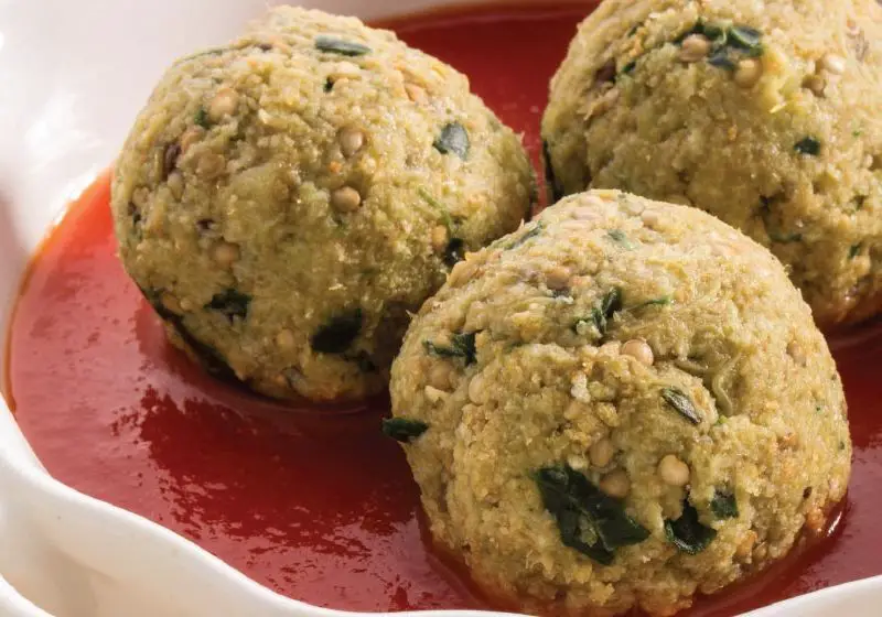 vegetarian eggplant meatballs