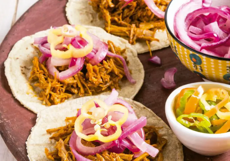 The ingredients of the traditional cochinita pibil