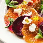 SPINACH SALAD WITH ORANGE AND POMEGRANATE