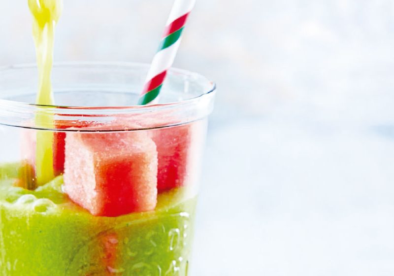 green-juice-with-watermelon-ice