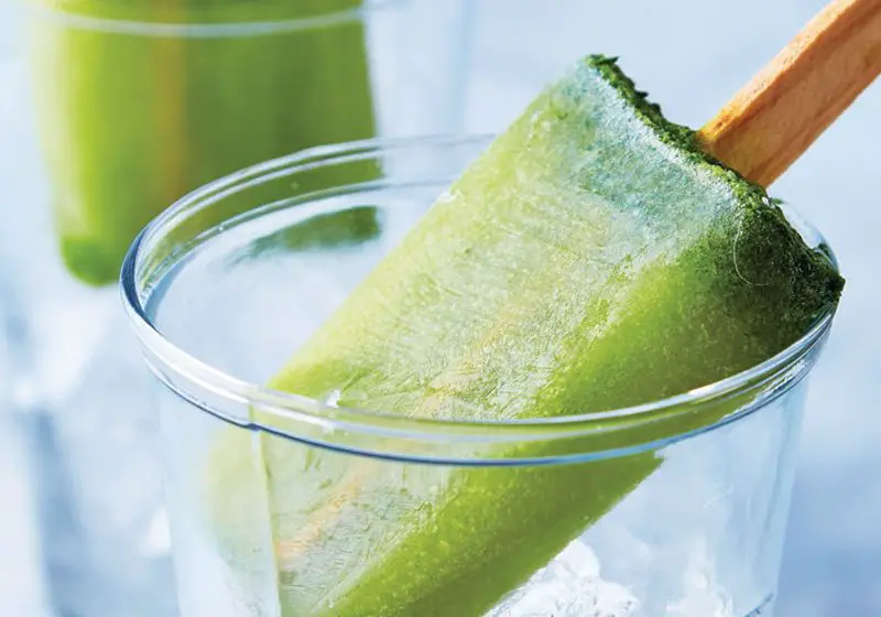 Green Juice Popsicles